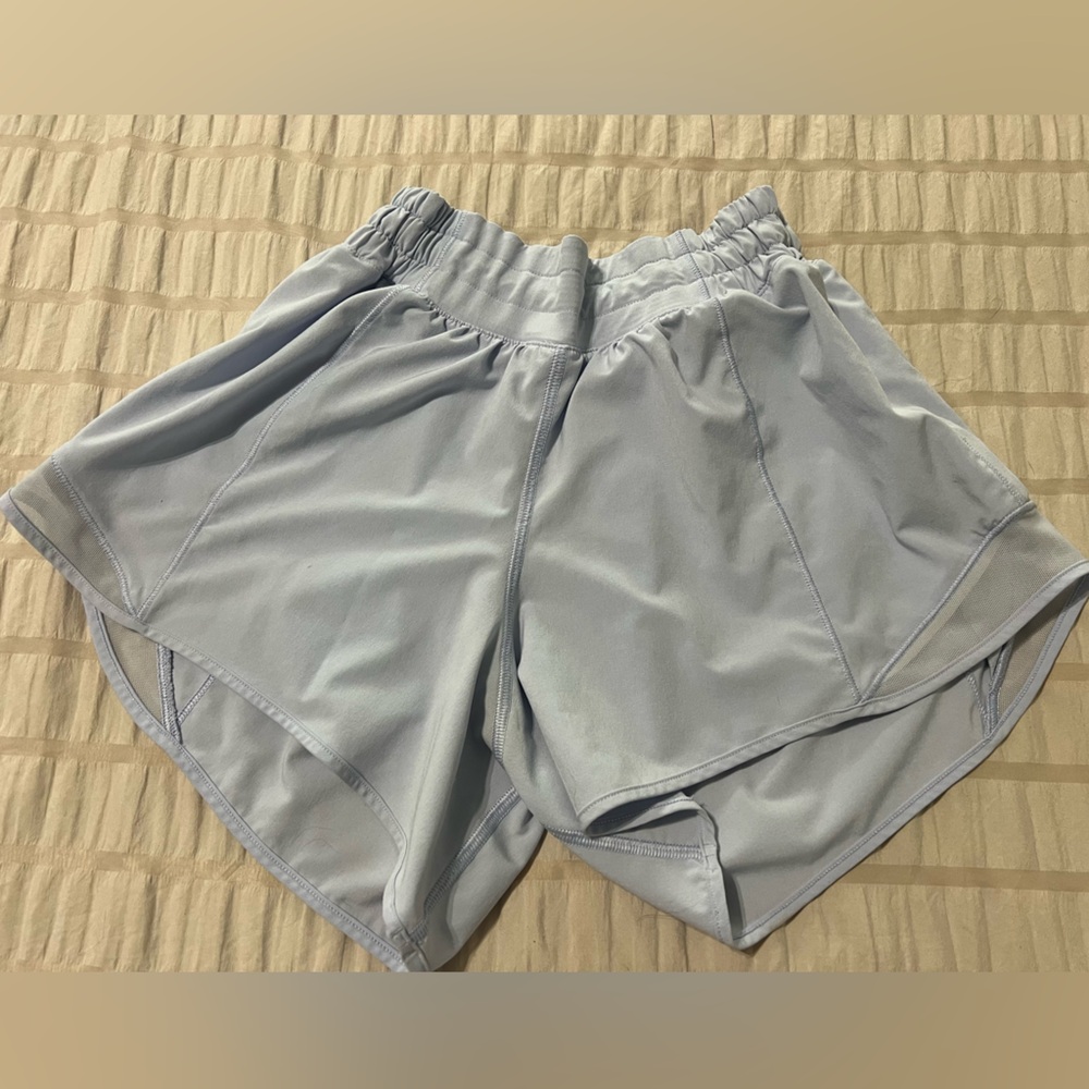 Lululemon Athletica Light Gray Athletic Shorts